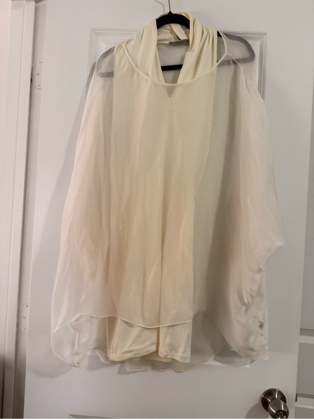 Silvia Tcherassi White Organza Short Dress
